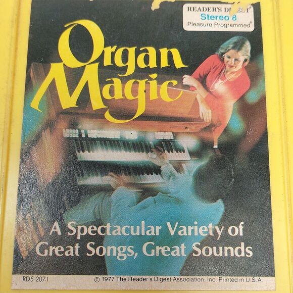 The Magic Organ Good Time Show Lot Of 3 8-Track Tapes Songs Readers Digest 1977 - Picture 3 of 6